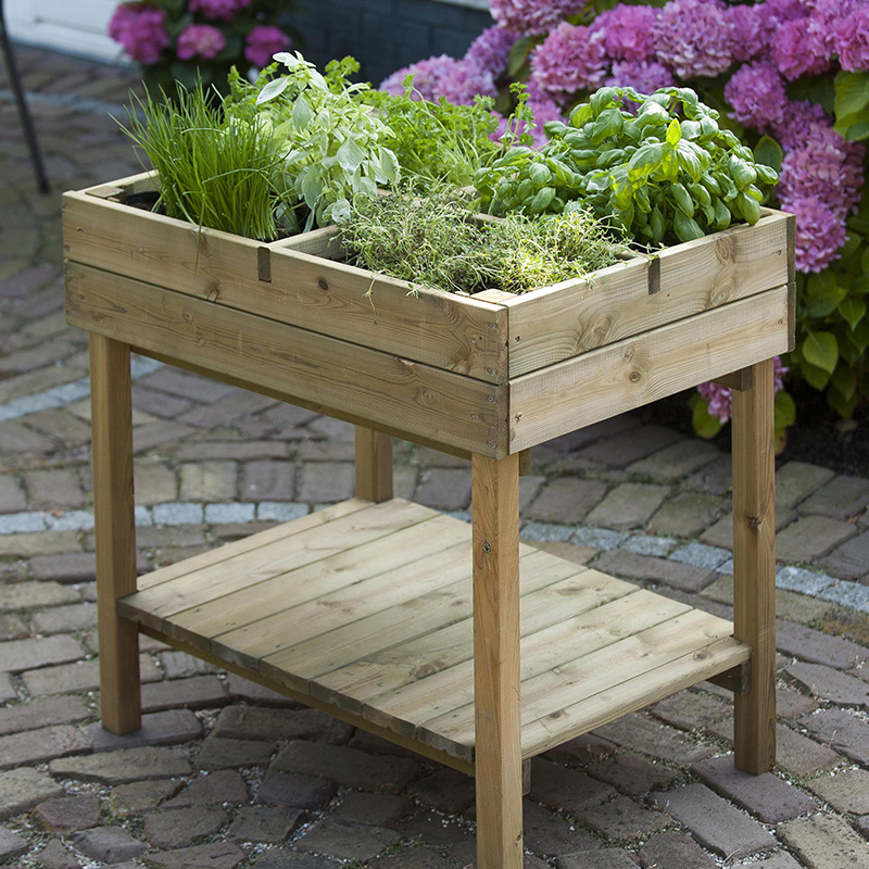 potager en bois
