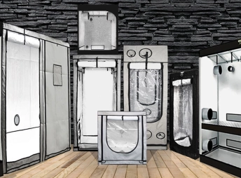 gamme complète de chambre de culture