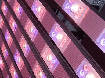gros plan sur led